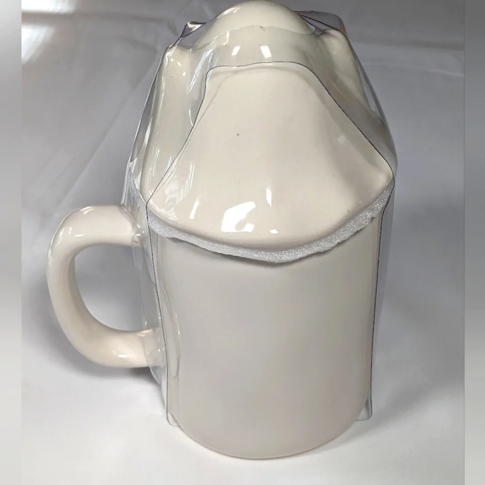 New Rae Dunn. 2021 Halloween Hey Boo Ceramic Mug With Lid - Picture 4 of 5